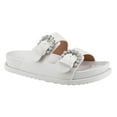 thumbnail image 2 of 【FAX-1】Women's Buckle Slides Women's Slides-Sandals Double Buckle Slip on Adjustable Sandals Waterproof Swim Pool Bath Shower Shoes for Women Comfortable Non Slip Footwear Walking Shoes Tsinelas, 2 of 7