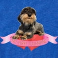 thumbnail image 2 of CafePress - Dachshund Valentine - Cute Infant Baby Football Bodysuit, 2 of 3