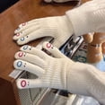 thumbnail image 2 of Guantes de punto con forma de piscina que cae, 2 of 6