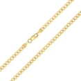 thumbnail image 3 of 14K Yellow Gold Filled 3.3MM Curb Link Chain with Lobster Clasp - 20 INCH, 3 of 6
