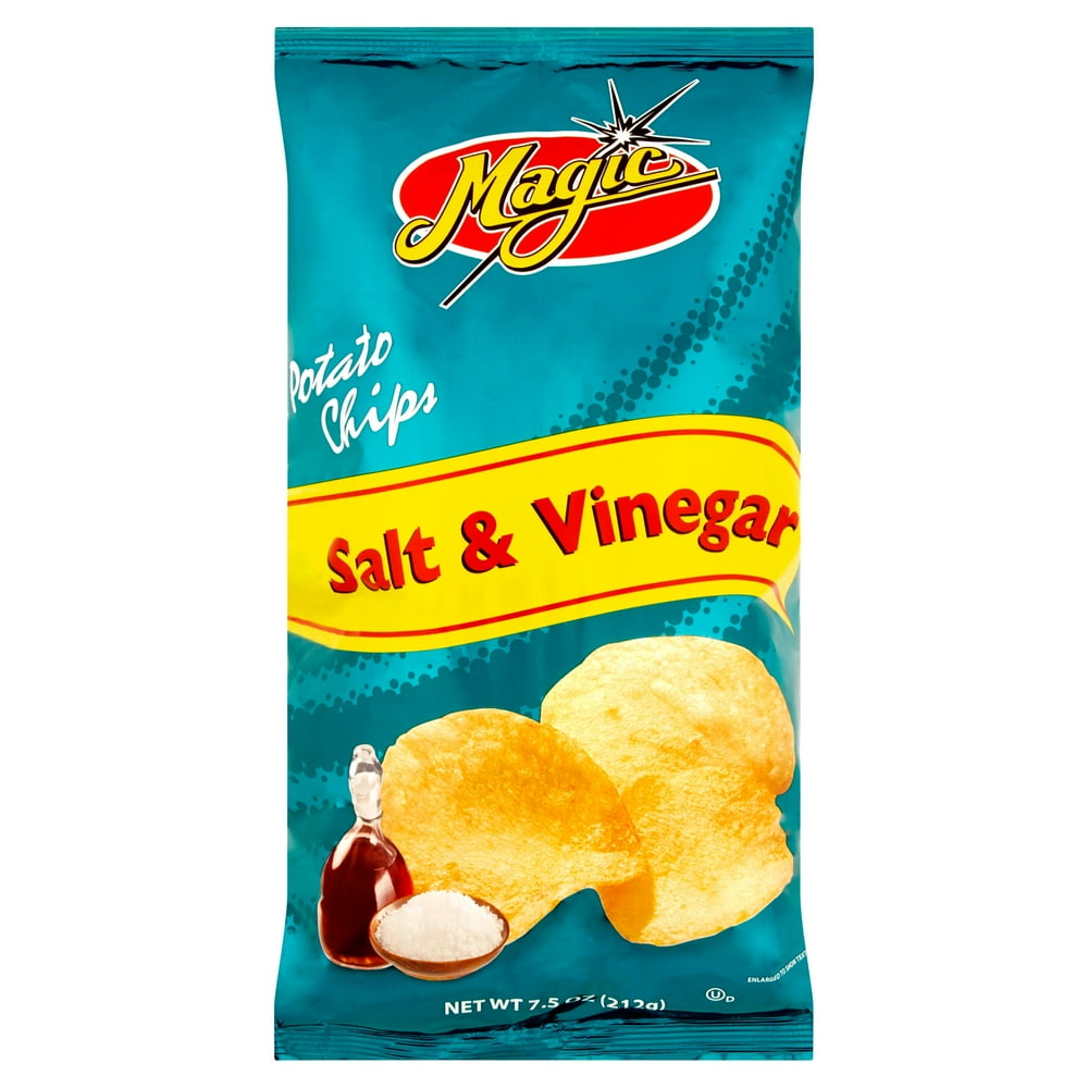 Magic Salt & Vinegar Potato Chips, 7.5 Oz.