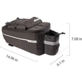 thumbnail image 2 of Newway Bike Tail Bag Bicycle Pannier, Bike Rack Rear Carrier Bags Shoulder Bag Cycling Trunk Insulated Cooler Pack, 2 of 7