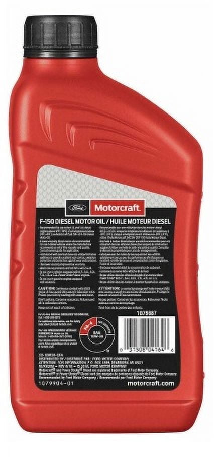 10 Quarts Diesel Engine Oil Ford Super Duty SAE 10W-30 F150 3.0L Power Stroke MPN #XO10W30QFA