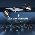 thumbnail image 4 of Lightning Headphones for iPhone 13 14 12 Pro Max MFi Certified Lightning Earbuds with Mic Noise Isolation Stereo Bass in-Ear Headphones Lightning Connector Wired Earphones for iPhone 11 XR SE, 4 of 5
