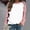 Pink # Sweatshirts, variant on Vetsdori Women's Long Sleeve Sweatshirts Raglan Sports Pullover Crew Neck Tops,Casual Winter Loose Sweatshirts for Women Mujer,Hot Pink,Size:XXL
