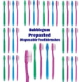 thumbnail image 4 of Bottles N Bags Kids Prepasted Toothbrushes Individually Wrapped - Bubblegum Disposable Toothbrushes with Sparkles (36 Pack), 4 of 4