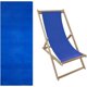 thumbnail image 1 of Tela de repuesto para silla de playa de 57.08 x 16.92 pulgadas, tela de repuesto para silla plegable de exterior, tela azul para sillas de patio, para el hogar, la playa, el jardín o el patio., 1 of 7