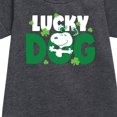 thumbnail image 2 of Peanuts - Snoopy Lucky Dog - Toddler And Youth Girls Fleece Dress, 2 of 5