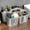 Gray, variant on IMossad Plastic Portable Bath Storage Basket – Bathroom Organizer for Toiletries and Sundries