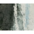 thumbnail image 2 of Ray, Elena 14x12 White Modern Wood Framed Museum Art Print Titled - Black and Grey and Blue II, 2 of 4