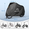 thumbnail image 5 of Bike Cover Outdoor Storage Waterproof 300D Oxford Fabric - Waterproof Bike Cover - E-Bike Cover - Outdoor Rainproof Bike Cover - Waterproof Mountain Bike Cover - With Keyhole and Storage Bag, 5 of 7
