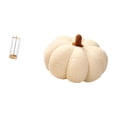 thumbnail image 5 of Dualoai Reusable Transparent Straw Organizer and Holder for Counter Makeup Brushes Bar with Halloween Pumpkin Plush Decorative Sofa Cushion for Bed Bedroom Room Decor, 5 of 8