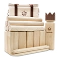 thumbnail image 1 of Yard Game SunNordic Kubb de madera para exteriores con bolsa de transporte, 1 of 7