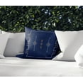 thumbnail image 5 of Silk Navy Outdoor Pillow by Kavka Designs, 5 of 5