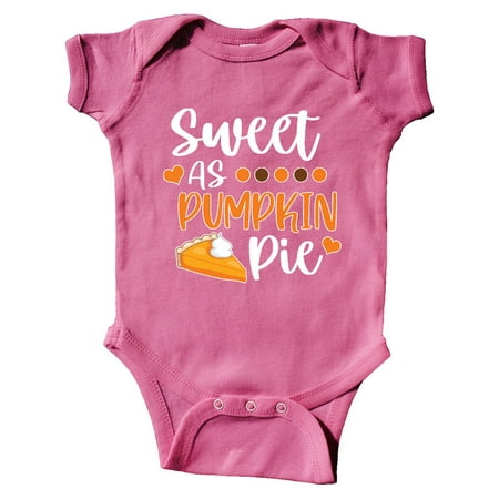 

Inktastic Thanksgiving Sweet as Pumpkin Pie Gift Baby Boy or Baby Girl Bodysuit