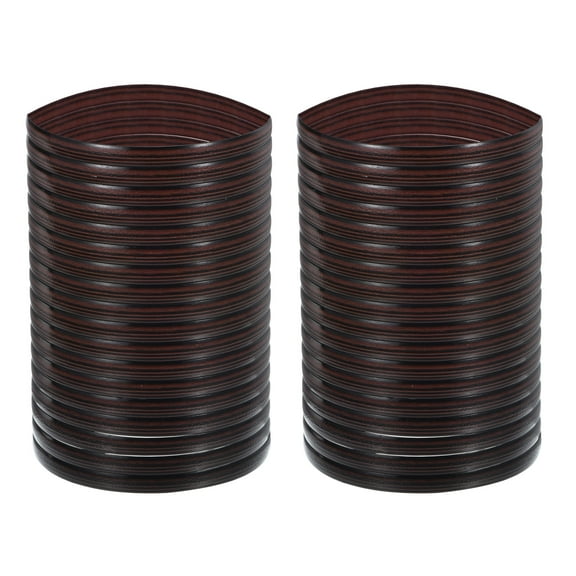 Uxcell Wicker Repair Kits, 459FT Synthetic Rattan Fix DIY Sets for Wicker Furniture 2.2LB, Black