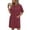 *C-Wine, variant on ClodeEU Women's Summer Crewneck Short Sleeve Dress,Casual Loose Dress Nightshirt with Pockets B-Army Green,Womens Plus M