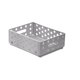 thumbnail image 2 of Caja de almacenamiento plegable con ventilación hueca para organizar el escritorio de la cocina o el tocador: contenedor plegable de plástico para cosméticos, material de oficina y artículos de u, 2 of 6