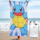 thumbnail image 1 of Toalla de playa Squirtle, suave, de secado rápido, resistente a la arena, para piscina, yoga, gimnasio, camping, toallas de baño ligeras, regalo para niños, niñas, niños y adultos, 27,5 x 55 pulgadas, 1 of 1