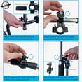 thumbnail image 3 of AlveyTech Universal Grip Umbrella Holder for Mobility Scooter, Wheelchair, Power Chair - Adjustable, 3 of 9