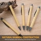thumbnail image 2 of 100 Uds BolíGrafos de Bambú una Granel BolíGrafos de Bambú de Madera Grabado BolíGrafo de Madera BolíGrafo de Regalo una Granel, 2 of 5