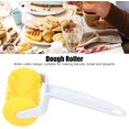 thumbnail image 3 of Veeki Lattice Roller Cutter, DIY Dough Roller Innovative ABS Pastry Roller Baking Accessory for Biscuits Breads Making (Triangle Biscuit Bread)-51502, 3 of 5