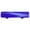Cobalt Blue, variant on Hot Knobs HK2007-PA Swirl Cobalt Blue Rectangle Glass Cabinet Pull - Aluminum Post