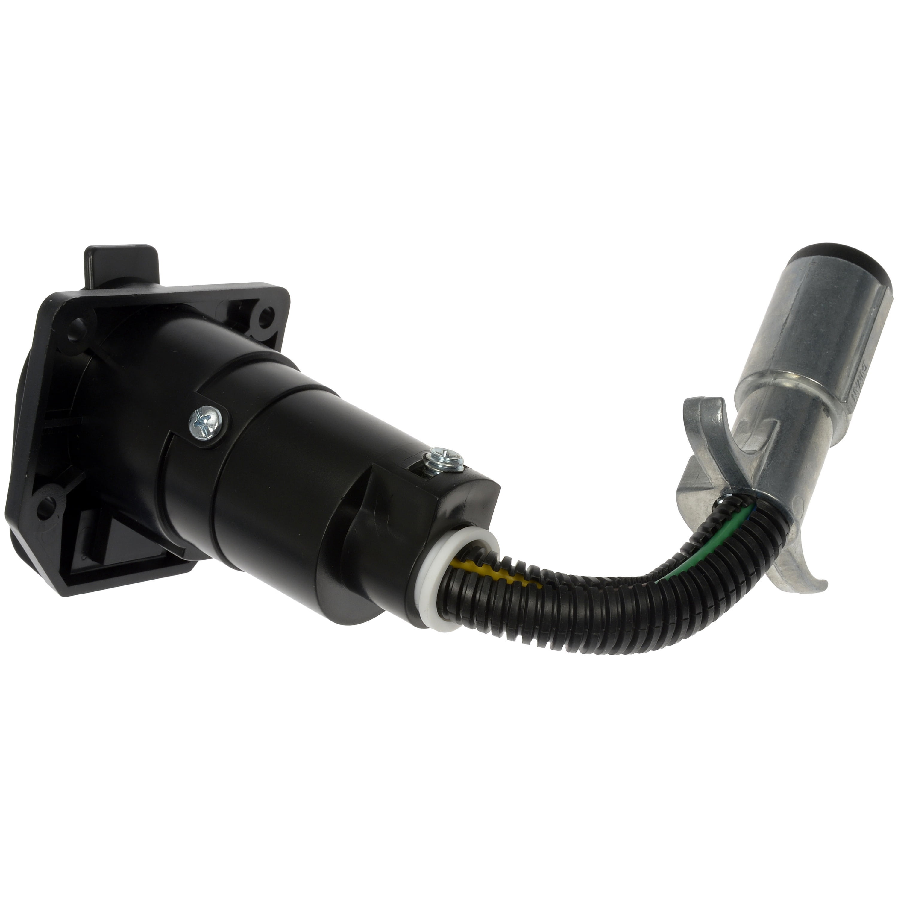 Dorman 48164 6-Way Round Vehicle Side To 7-Blade Trailer Side Adapter