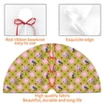 thumbnail image 7 of Cauagu 30" Christmas Tree Skirt Wireless Antenna Icon1 Pattern Christmas Tree Decorations Tree Mat for Xmas Decorations Occasion Holiday Home Decor -30", 7 of 7