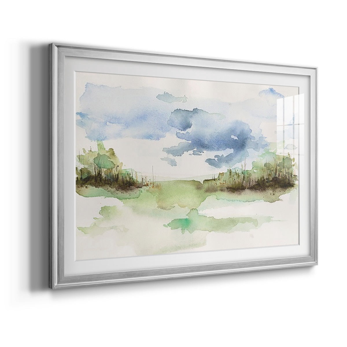 Brush Thickets I Premium Framed Print - Ready to Hang