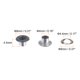 thumbnail image 2 of Kit De Ojales Metal Unique Bargains 100 Juegos 4mm 0.16 Ojal Herramienta, 2 of 7