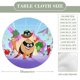 thumbnail image 2 of Supertato-theme Fitted Round Tablecloths Elastic Edged Table Covers Waterproof Table Cloth for Kitchen Holiday Party Tables Decor 120cm, 2 of 6