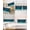 teal, variant on Orange Ombre Stripes Pillow Cases Standard Size Set of 2, Smooth Satin Pillowcase for Hair and Skin, Farmhouse Retro Abstract Waves Art Decorative Cooling Bed Pillow Covers with Zipper, 20x26 Inches