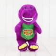 thumbnail image 1 of 30cm Venta caliente Cantando Amigos Dinosaurio Barney Sing TE AMO Canción Muñeco de peluche Juguete Regalo de Navidad para niños Xishao Juguetes, 1 of 2
