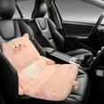 thumbnail image 6 of Cute Animals Seat Cushion, 31.5x15.7" Plush Car Lumbar Support Cushion, No-slip Chairs Cushion Seat Pad with Back, for Kitchen Garden Office Car, 6 of 7