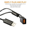 thumbnail image 2 of Xahpower Kinect Adapter for Xbox 360,USB to AC Power Supply PC Adapter Compatible with Mircosoft Xbox 360 Kinect Sensor System, 2 of 7