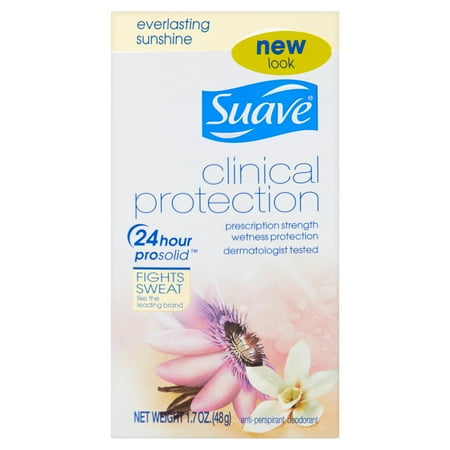 Suave Clinical Antiperspirant Deodorant Everlasting Sunshine 1.7 oz