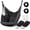 Grey, variant on Hammock Chair Hanging Rope Swing Seat Sturdy Cotton Weave Hammock Swing Max 300Lbs Weight Capacity for Indoor Outdoor Pole and Pillows Not Included