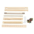 thumbnail image 4 of Kids Weaving Loom, Sturdy Durable Kids Weaving Kit Premium Wood  For Kids, 4 of 8