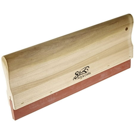 Sax Non-Marking Silkscreen Squeegee, 50 Durometer Neoprene, 14 in