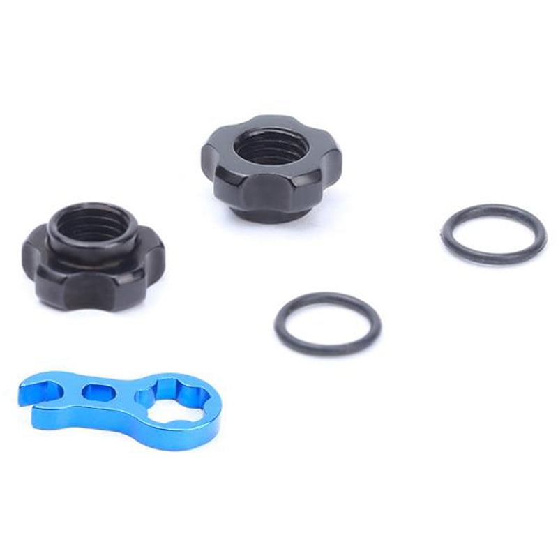 Mountain Bike Presta Valve Nut with Install Wrench Road Bicycle Tubeless Tire~ 