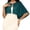 Blue^0610I&02, variant on Women's Chiffon Capelet Shrug Open Front Cropped Sheer Cover Up for Evening Dresses Weddings