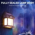 thumbnail image 4 of Harlier Solar Powered Wall Lanterns Outdoor, Dusk to Dawn Motion Sensor LED Sconce Lights Waterproof, Exterior Front Porch Security Lamps Wall Mount Patio Fence Decorative Light Fixtures, 4 of 6