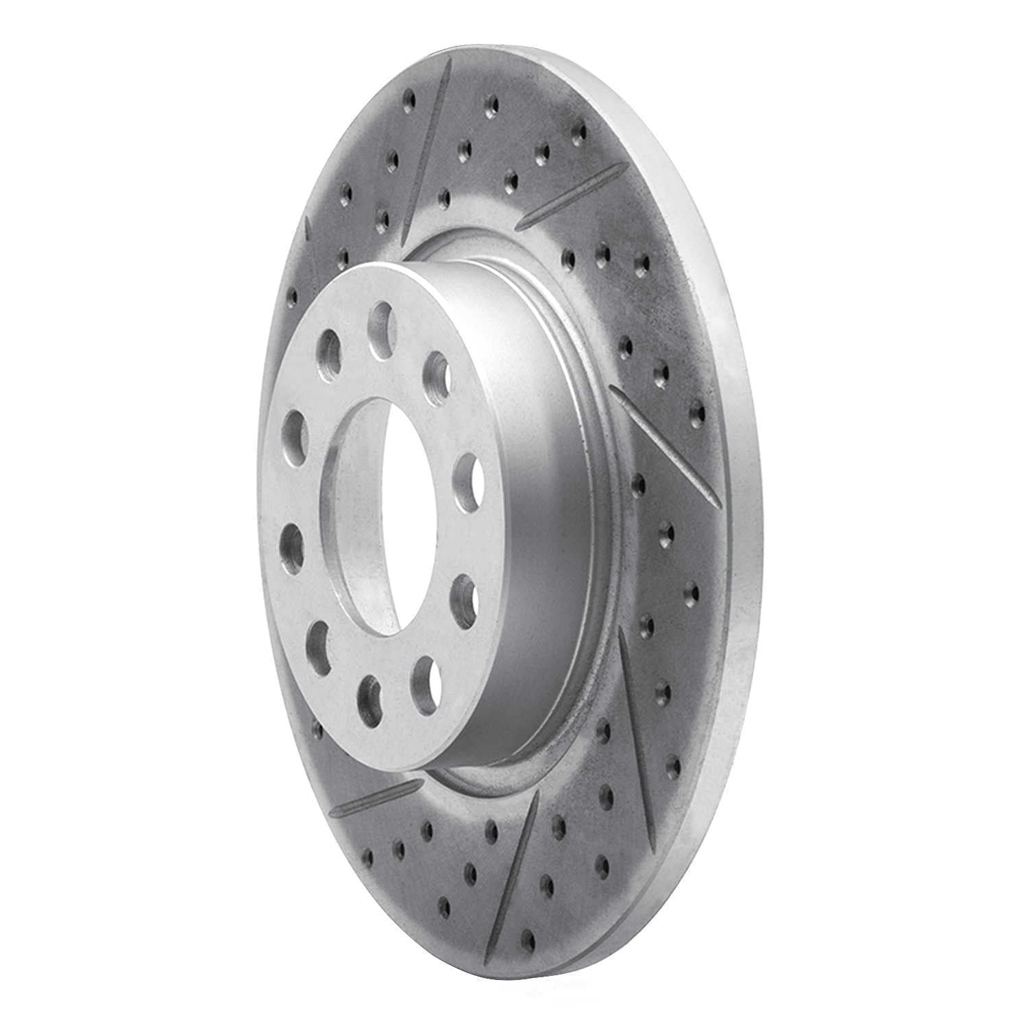 Dynamic Friction Company 830-42014L DFC Geoperformance Rotor - Drilled and Slotted