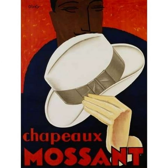 Chapeaux Mossant 1928 Poster Print by  Olsky