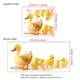 thumbnail image 3 of Adhesivos de pared con dibujos animados de pato, linda madre pato con patitos, 3 of 3