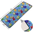 thumbnail image 2 of SKYSONIC 2'X6' Valentine's Day Runner Rug with Rubber Backing, Cute Angels Non Slip Entryway Rug Runner Washable Soft Area Rug Carpet for Hallway Bedroom Kitchen Decor, 2 of 6