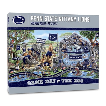 YouTheFan NCAA Penn State Nittany Lions Game Day at the Zoo - 500 pc Puzzle