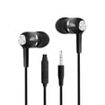 thumbnail image 1 of Wired Sport Earphone Stereo Earbuds with Microphone  Bass for Laptop PC Mobile Phone, 1 of 8