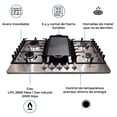 thumbnail image 3 of Parrilla 5 Quemadores Acero Inoxidable Comal Incluido, 3 of 7